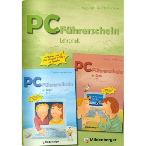 Magret Datz Rainer Walter Schwabe - PC-Führerschein für Kinder - Lehrerheft Klasse 1 - 4