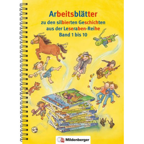 Bettina Erdmann - Der Leserabe mit Silbentrenner. Arbeitsblätter zu Band 1 bis 10