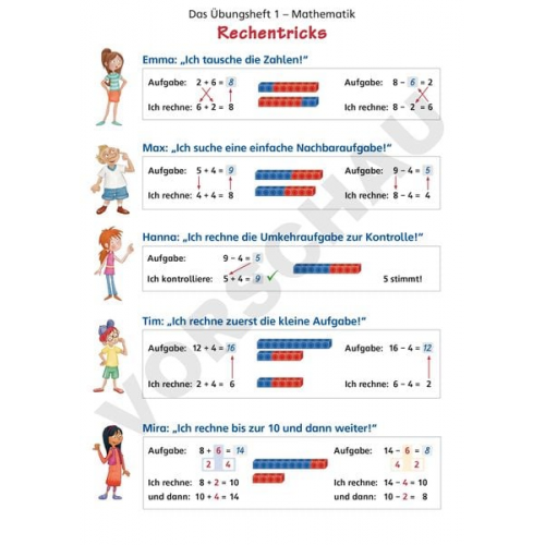 Nina Simon Hendrik Simon - Das Übungsheft Mathematik 1 - Poster