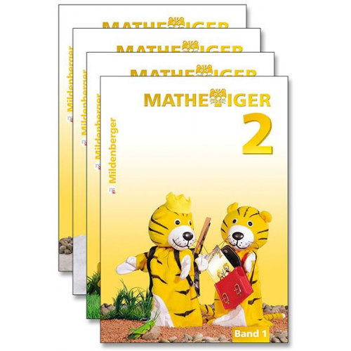 Thomas Laubis Matthias Heidenreich Martina Kinkel-Carcinescu Tamara Kropf Karen Wieland - Mathetiger 2, Jahreszeiten-Bände, Klasse 2 · Erstausgabe