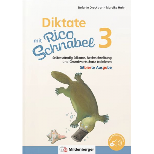 Stefanie Drecktrah Mareike Hahn - Diktate mit Rico Schnabel, Klasse 3 - silbierte Ausgabe