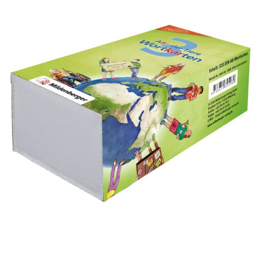 Mildenberger Verlag GmbH - ABC der Tiere 3 - Wortkarten in 5-Fächer-Lernbox · Neubearbeitung