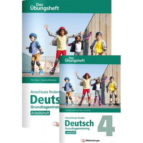 Tina Kresse Susanne McCafferty Alisa Schied - Anschluss finden Deutsch 4 - Das Übungsheft - Grundlagentraining: Leseheft und Arbeitsheft