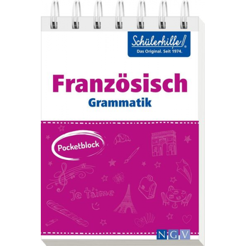 Pocketblock Französisch Grammatik