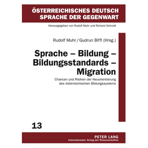 Sprache – Bildung – Bildungsstandards – Migration