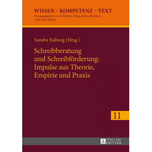 Schreibberatung und Schreibförderung: Impulse aus Theorie, Empirie und Praxis