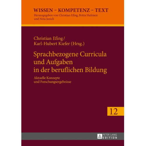 Sprachbezogene Curricula und Aufgaben in der beruflichen Bildung
