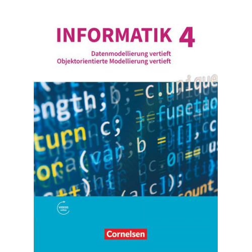 Albert Wiedemann Peter Brichzin Klaus Reinold Johannes Neumeyer Franz Jetzinger - Informatik (Oldenbourg) - Gymnasium Bayern - Ausgabe 2017 - Band 4