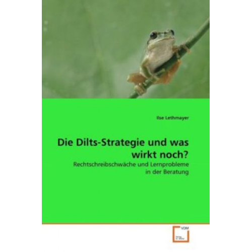 Ilse Lethmayer - Lethmayer, I: Dilts-Strategie und was wirkt noch?