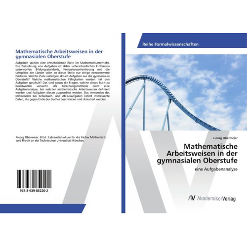 Georg Obermeier - Mathematische Arbeitsweisen in der gymnasialen Oberstufe