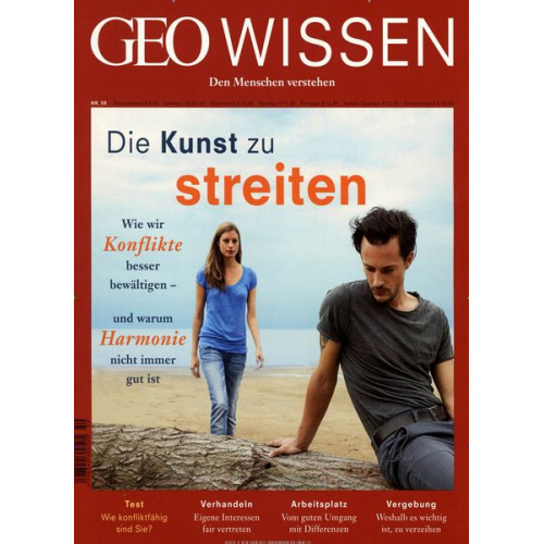 GEO Wissen / GEO Wissen 59/2017 - Die Kunst zu streiten