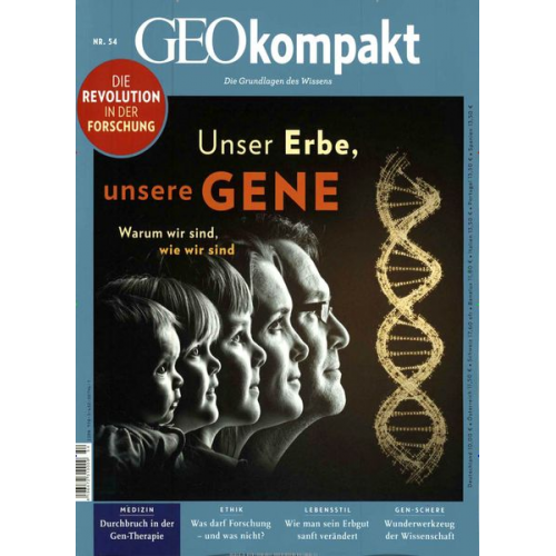 Michael Schaper - GEOkompakt / GEOkompakt 54/2018 - Unser Erbe, unsere Gene