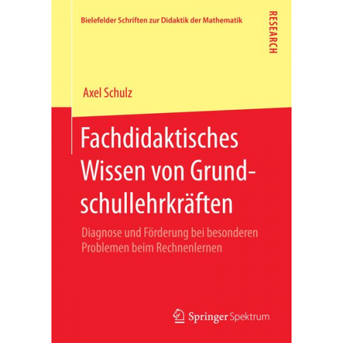 Axel Schulz - Fachdidaktisches Wissen von Grundschullehrkräften