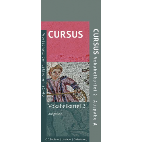 Cursus A - neu. Vokabelkartei 2