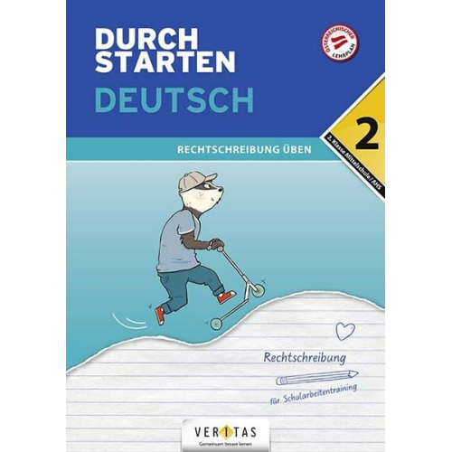 Doris Schützeneder - Durchstarten 2. Klasse - Deutsch Mittelschule/AHS - Rechtschreibung