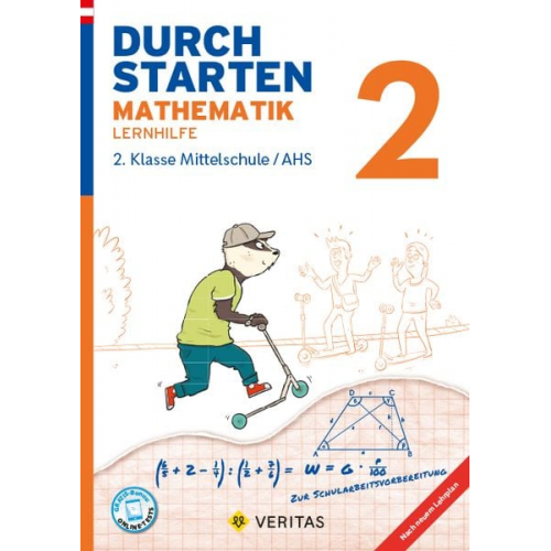 Markus Olf - Durchstarten 2. Klasse - Mathematik Mittelschule/AHS - Lernhilfe