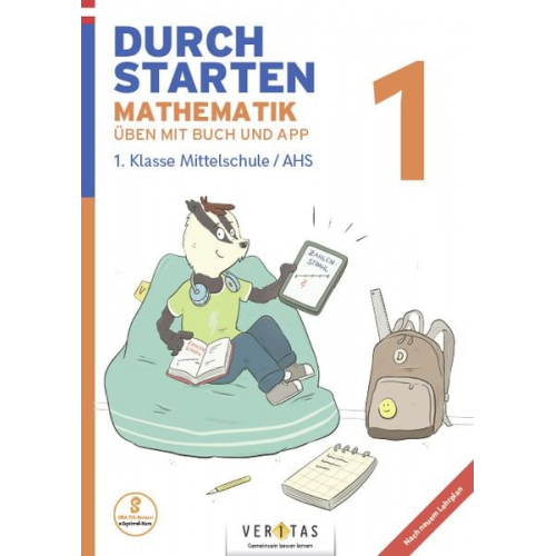 Markus Olf - Durchstarten Mathematik - Wechsel Volksschule in Mittelschule/AHS - athematik - Übungsbuch mit Buch und App