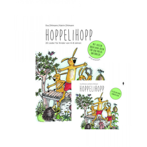 Katrin Zihlmann Eva Zihlmann - Zihlmann, K: Hoppelihopp Set (Buch u. CD)