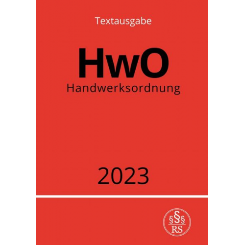 Ronny Studier - Handwerksordnung - HwO 2023