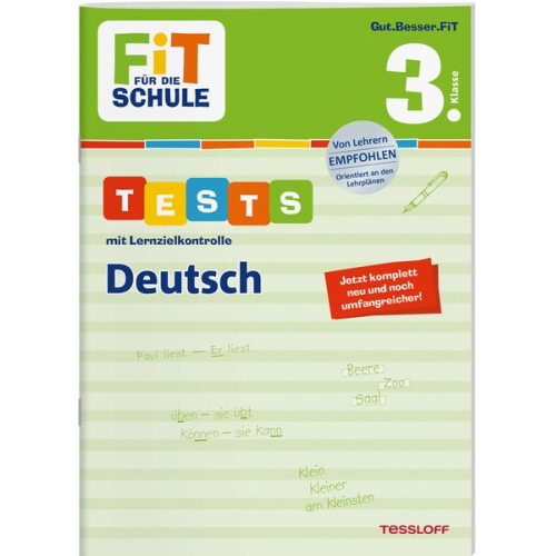 Julia Meyer - FiT FÜR DIE SCHULE. Tests Deutsch 3. Kl.