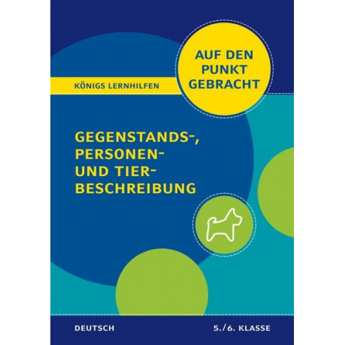 Werner Rebl - Königs Lernhilfen: Auf den Punkt gebracht: Gegenstands-, Personen- und Tierbeschreibung – 5./6. Klasse