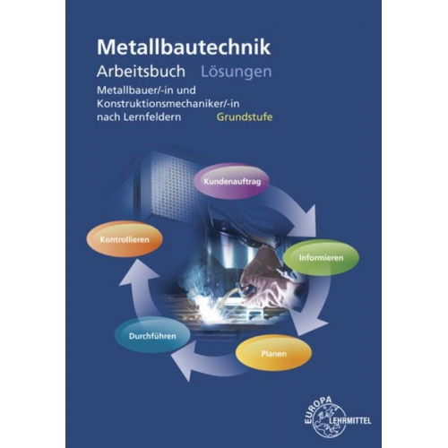 Armin Steinmüller Michael Fehrmann Manfred Kluge Thomas Hillebrand Ullrich Kinz - Lösungen/ Arbeitsbuch Metallbautechnik Grundstufe