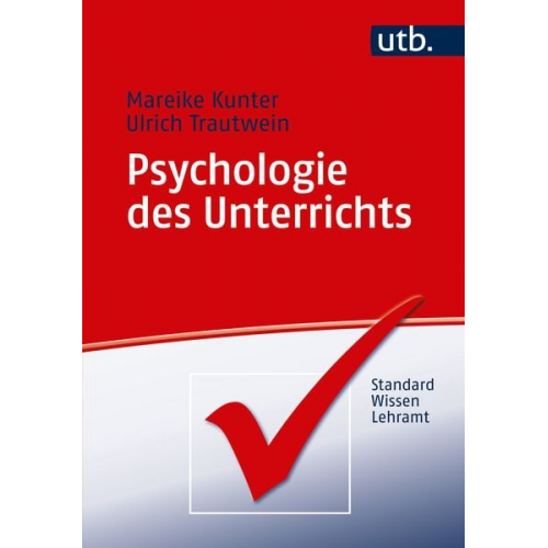 Mareike Kunter Ulrich Trautwein - Psychologie des Unterrichts