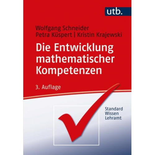 Wolfgang Schneider Petra Küspert Kristin Krajewski - Die Entwicklung mathematischer Kompetenzen