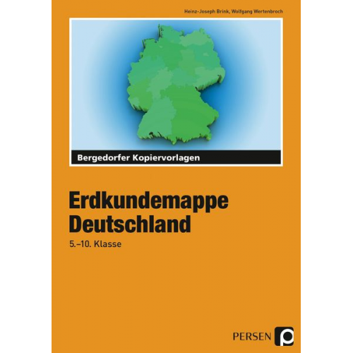 Heinz-Joseph Brink Wolfgang Wertenbroch - Erdkundemappe Deutschland