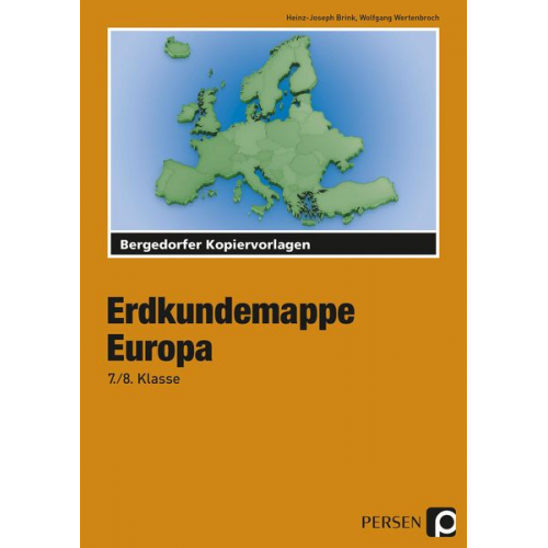 Heinz-Joseph Brink Wolfgang Wertenbroch - Erdkundemappe Europa