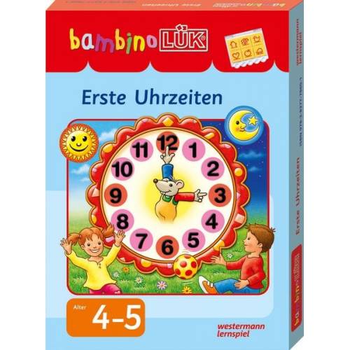 Heiner Müller - BambinoLÜK-Set. Erste Uhrzeiten: 4 - 5 Jahre