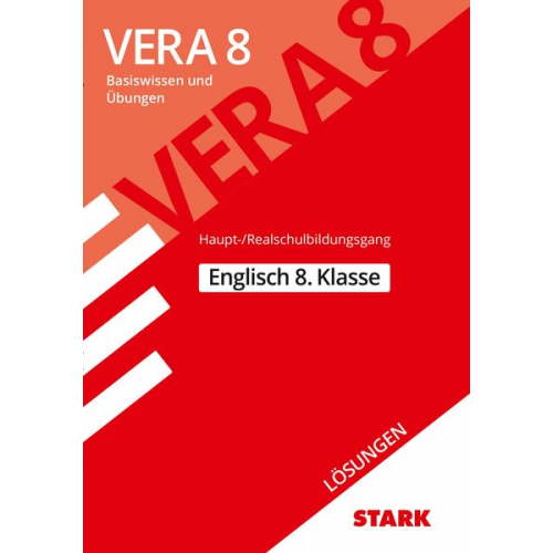 Paul Jenkinson - VERA 8 Testheft 1: Haupt-/Realschule - Englisch Lösungen