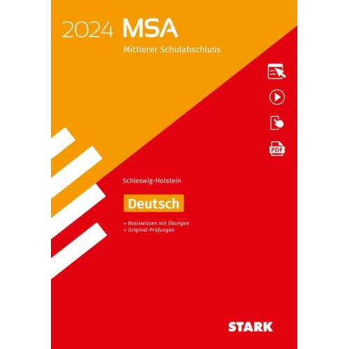 STARK Original-Prüfungen und Training MSA 2024 - Deutsch - Schleswig-Holstein