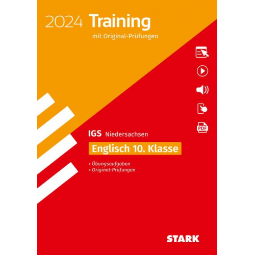 STARK Original-Prüfungen und Training Abschlussprüfung IGS 2024 - Englisch 10. Klasse - Niedersachsen