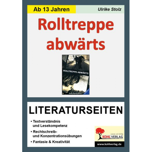 Ulrike Stolz - Rolltreppe abwärts / Literaturseiten