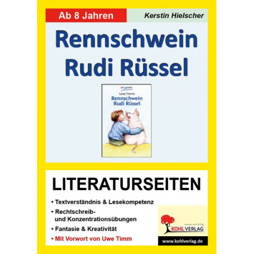 Kerstin Hielscher - Rennschwein Rudi Rüssel / Literaturseiten