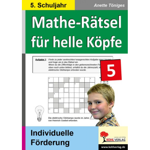 Anette Töniges - Mathe-Rätsel lösen / 5. Schuljahr