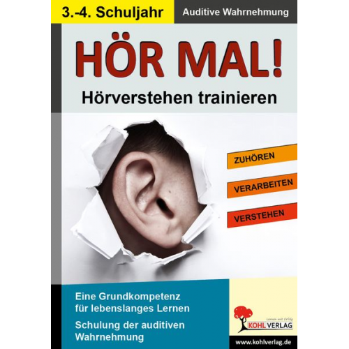 Kohl-Verlag - Hör mal! - Hörverstehen trainieren 3. - 4. Schuljahr