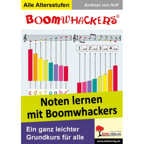 Andreas Hoff - Noten lernen mit Boomwhackers / Band 1