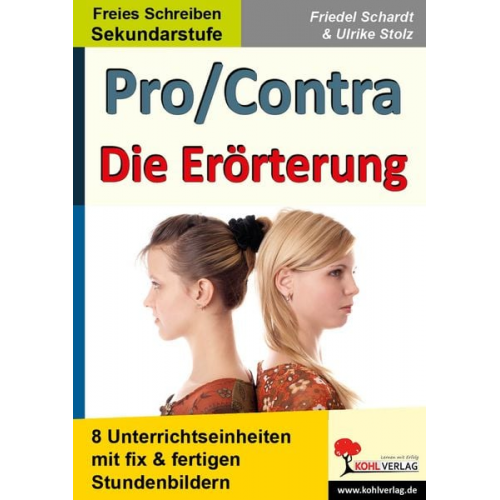 Friedel Schardt Ulrike Stolz - Pro & Contra / Die Erörterung 6 fertige Stundenbilder