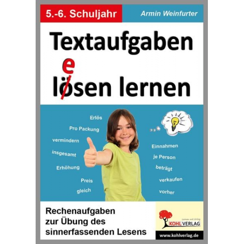 Armin Weinfurter - Textaufgaben l(e)ösen lernen - 5.-6. Schuljahr