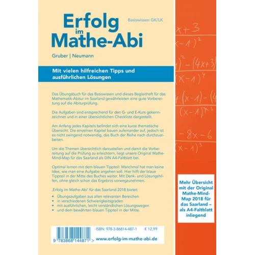 Helmut Gruber Robert Neumann - Erfolg im Mathe-Abi 2018 Basisw. Saarland