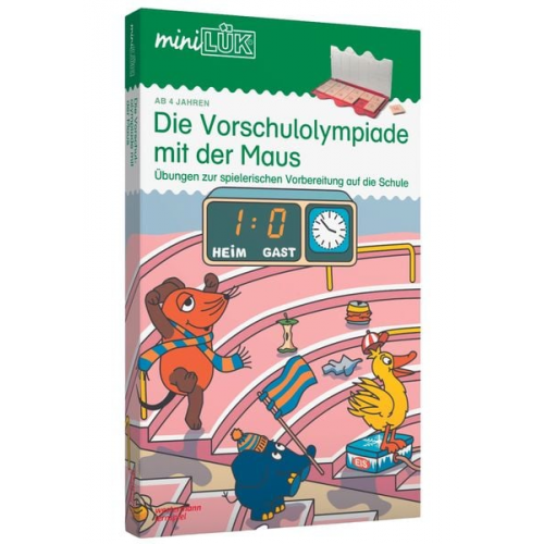 miniLÜK. Die Vorschulolympiade mit der Maus (Doppelband)