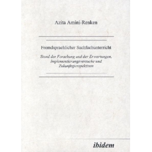 Azita Amini-Renken - Fremdsprachlicher Sachfachunterricht