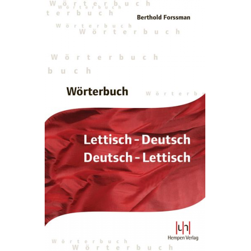 Berthold Forssman - Wörterbuch Lettisch-Deutsch / Deutsch-Lettisch