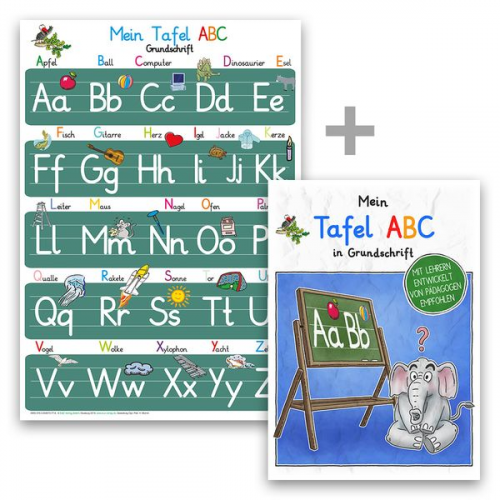 Helga Momm - Mein Tafel-ABC in Grundschrift-Set