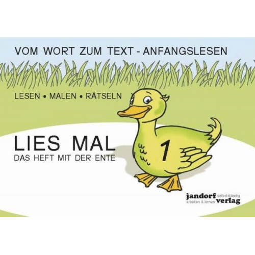 Peter Wachendorf - Lies mal Band 1 - Das Heft mit der Ente (in Großbuchstaben)