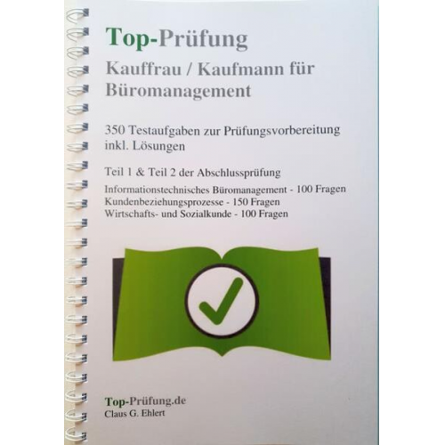 Claus-Günter Ehlert - Top-Prüfung Kauffrau/-mann für Büromanagement