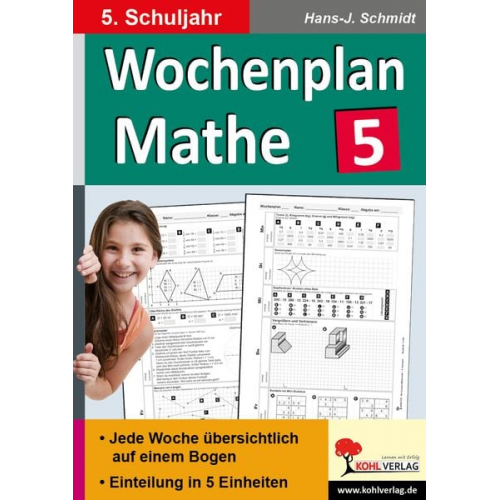 Hans-J. Schmidt - Wochenplan Mathe / Klasse 5