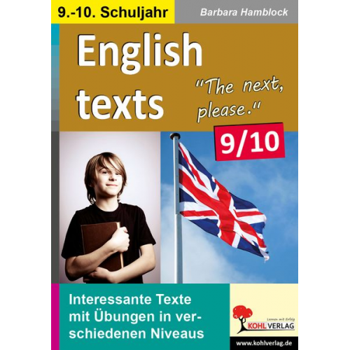 Barbara Hamblock - English texts - The next, please. / 9.-10. Schuljahr